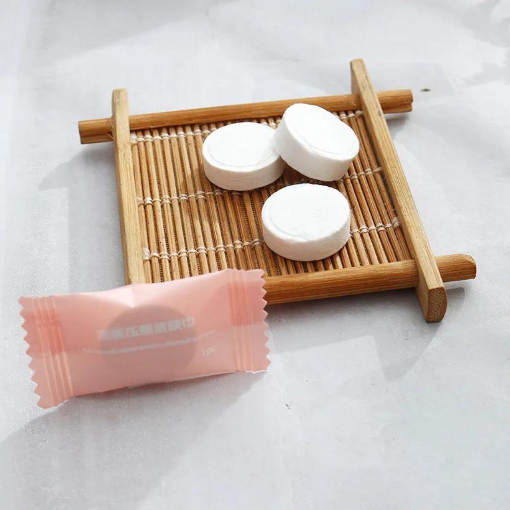10pcs Portable Absorbent Towels Cotton Cloth Wipes New Small Face Towels