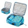 Kinder-Brotdose mit Trinkflasche und isolierter Lunchtasche Set, Tragbare Kunststoff-Bento-Box für Schüler, Süßer Lunchbehälter mit Besteck