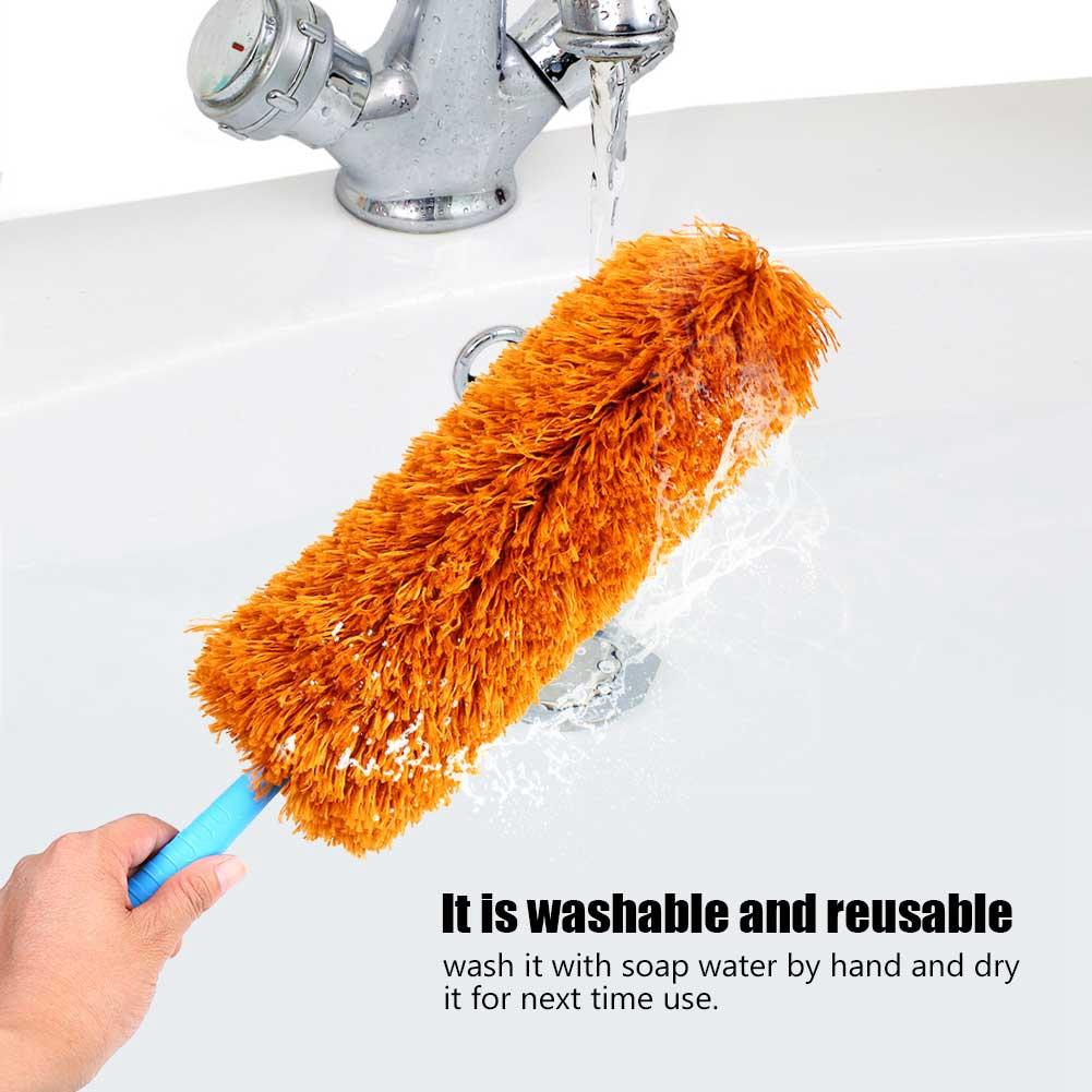 1 Pcs Washable Anti Static Soft Microfiber Clean Duster Home Furniture Car Cleaning Tool