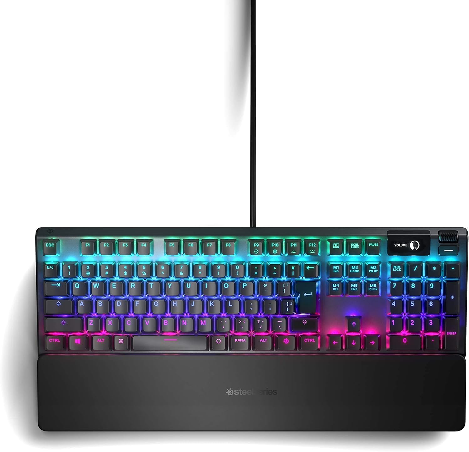 

SteelSeries Gaming Keyboard Wired Hybrid Mechanical Switch Japanese Layout Equipped with Organic EL Display Apex 5 64537 [Item] чорний