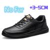 Fashion Classic Genuine Leather Men's Skateboarding Shoes Comfy Warm Snow Shoes Versatile Travel Sneakers Solid Color Man Sports Shoes