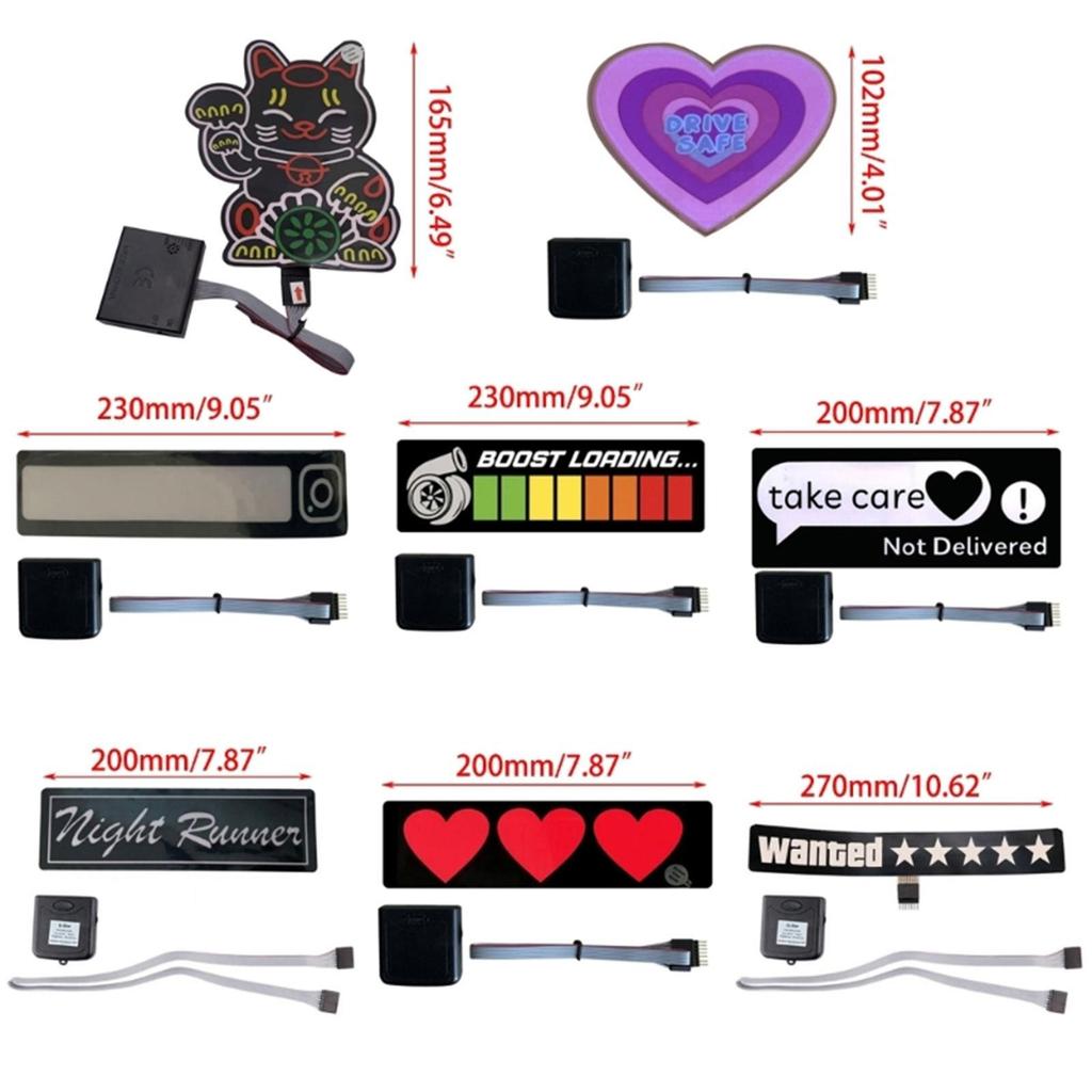 Car Window Windshield Electric Sticker Auto Safety Decals Decoration Safety Signs Light Window Stricker Car Accessories