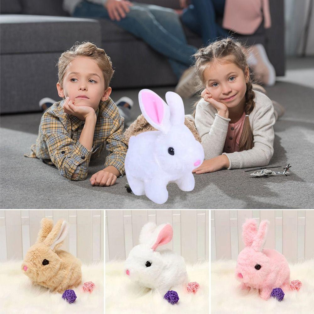 

Новые детские обучающие интерактивные игрушки Mumble, мягкий кролик, мягкая игрушка-зайчик, электрическая плюшевая игрушка-кролик