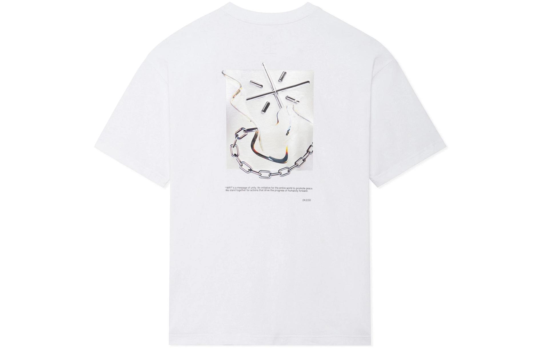 Li Ning x Glare, Wade Collection T Shirt Unisex White AHSS649-2 M