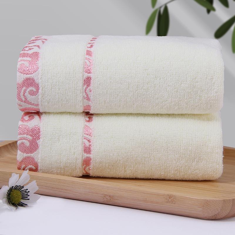 Thickened Soft Absorbent Cotton-Poly Face Towel - Gift for Home Use