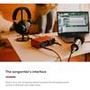 Focusrite Scarlett Solo 4th Generation USB Audio Interface for Guitarists, Vocalists, and Produce...