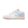 Air Jordan 1 Abrasion Resistant Low Top Vintage Basketball Shoes Unisex Pink DC0774-112(team1554-)