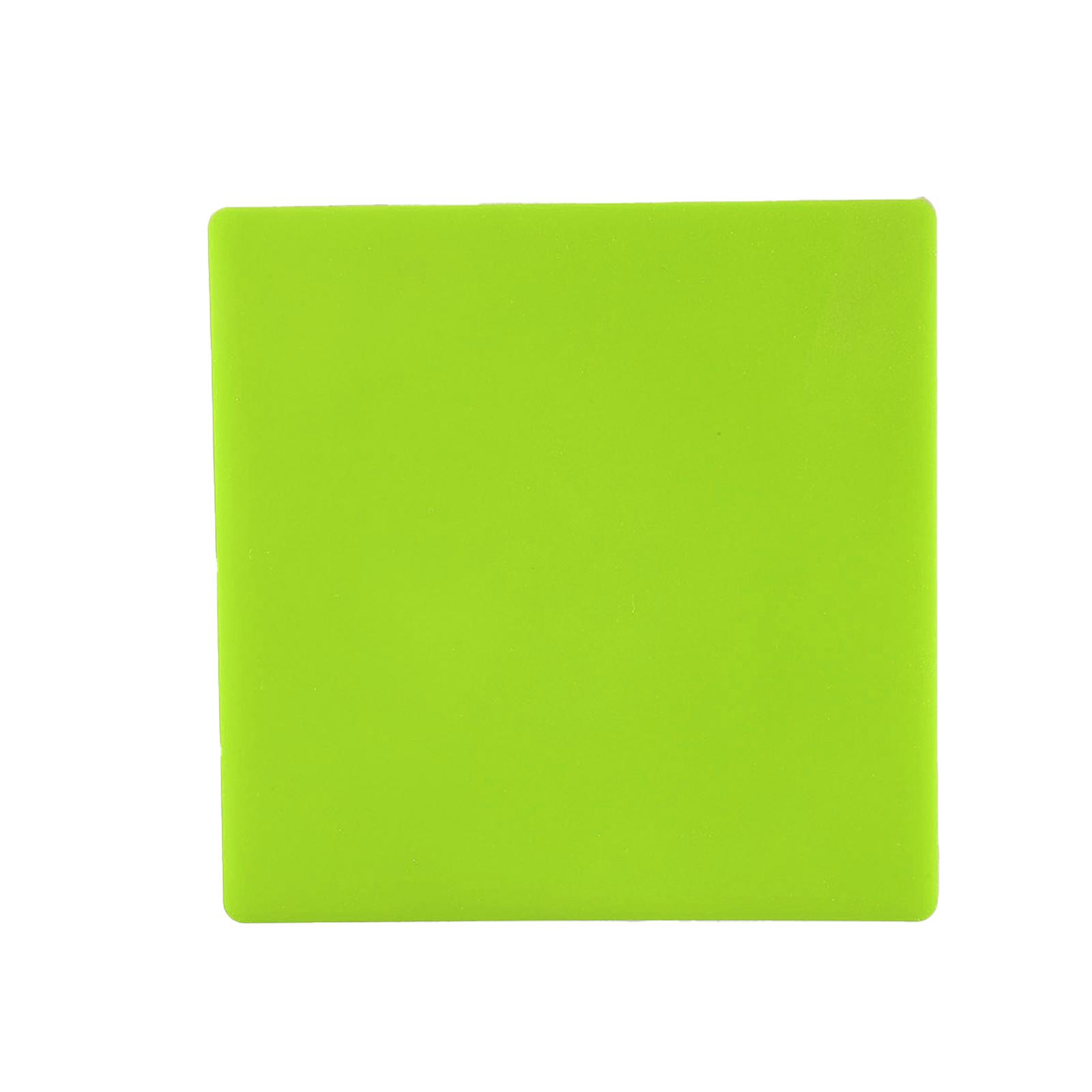 

Functional Silicone Drink Coasters Effective Silicone Coasters Square Cup Mat For Unique And Functional Decors зелёный