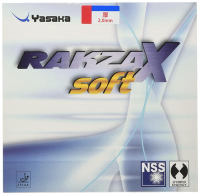 YASAKA Table Tennis Rubber Rakuza X Soft 20 Thickness B-83