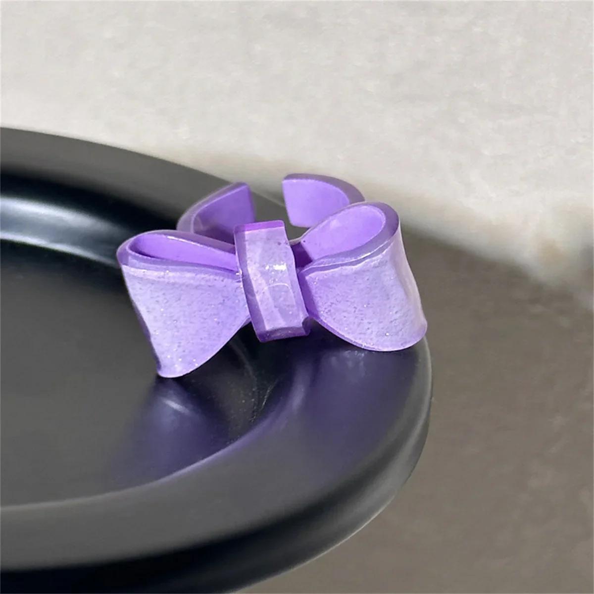 

Cute Trendy Big Round Acrylic Resin Rings Sets for Women Geometric Colorful Finger Ring for Girls Party Korean Fashion Jewelry 7