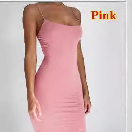 Damen Sexy Träger-Tief ausgeschnittenes Enges Kurzes Kleid