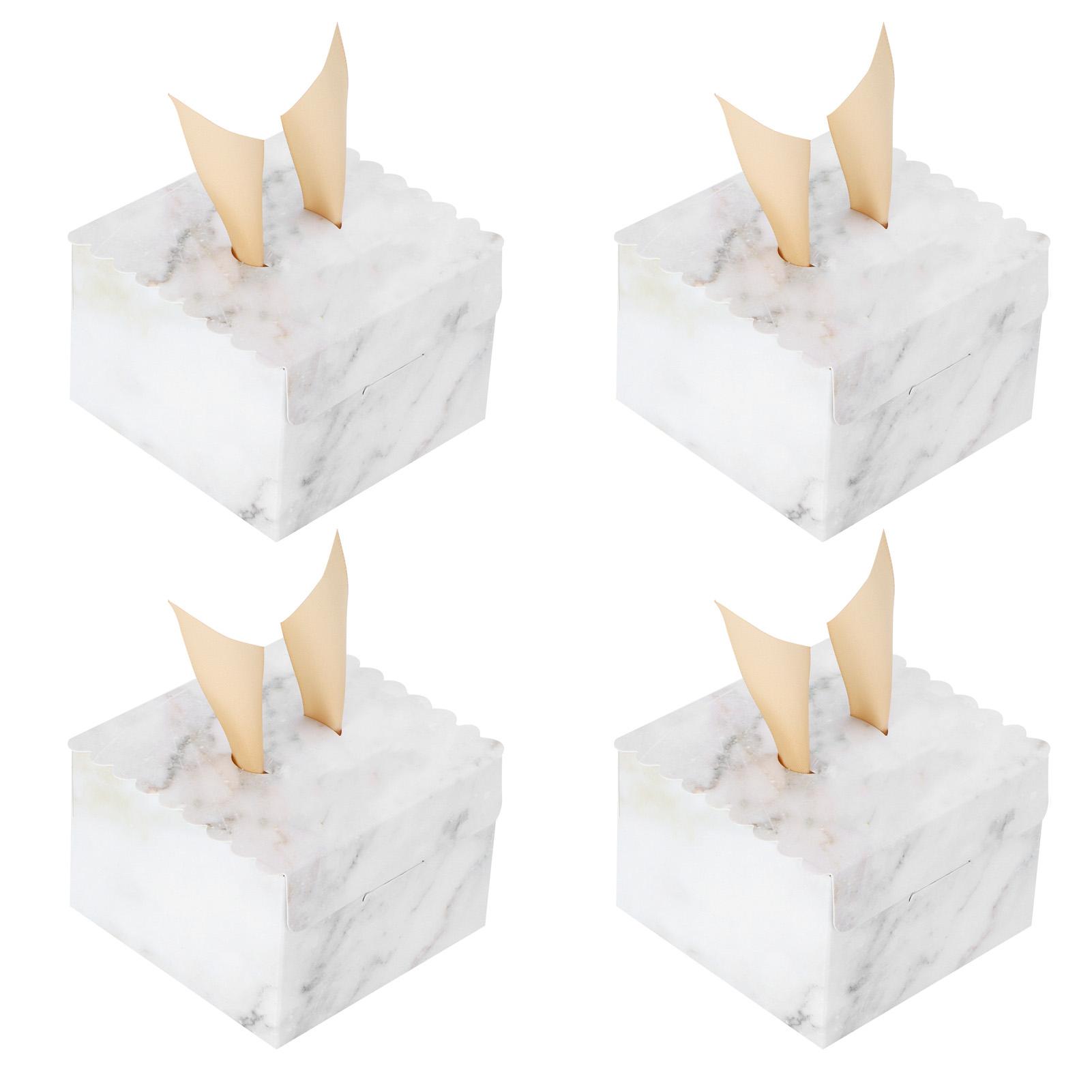 

25 Sets Square Candy Box European Wedding Party Gift Box for Chocolate Cookies Jewelry Type 2