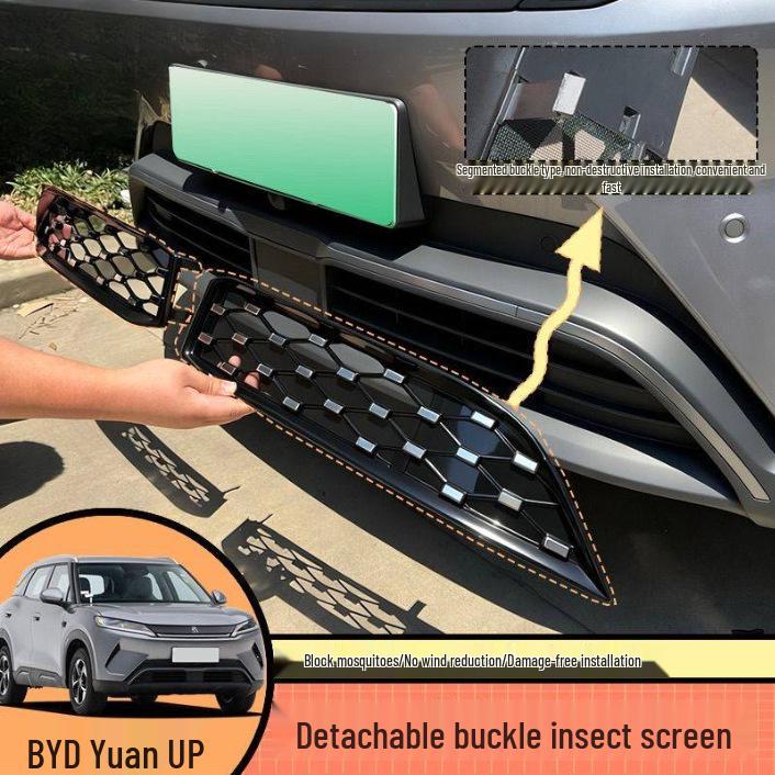 Dustproof Insect Net Radiator Grille Exterior Front Face Accessory
