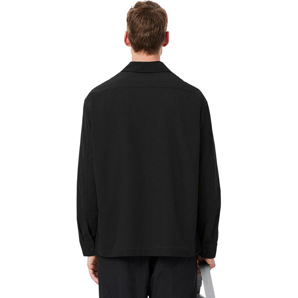 LACOSTE Shirts Men's Black Lapel Moderate CH9140-031