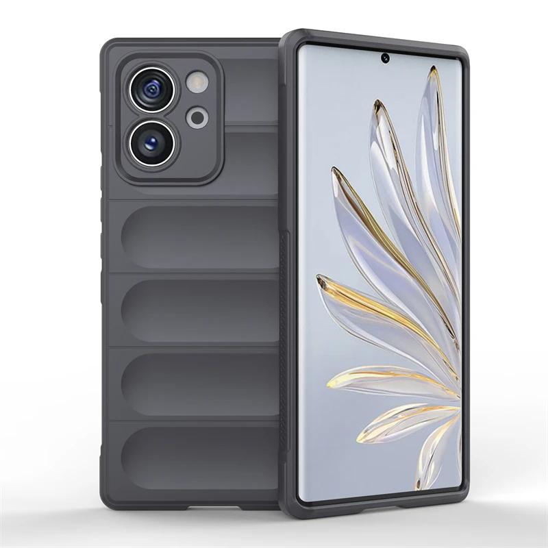 Case For Huawei Honor 80 Se 80se 80 Pro 5g Back Cover Case Shockproof Armor Phone Cases Liquid Silicone Anti-fall Funda Coque