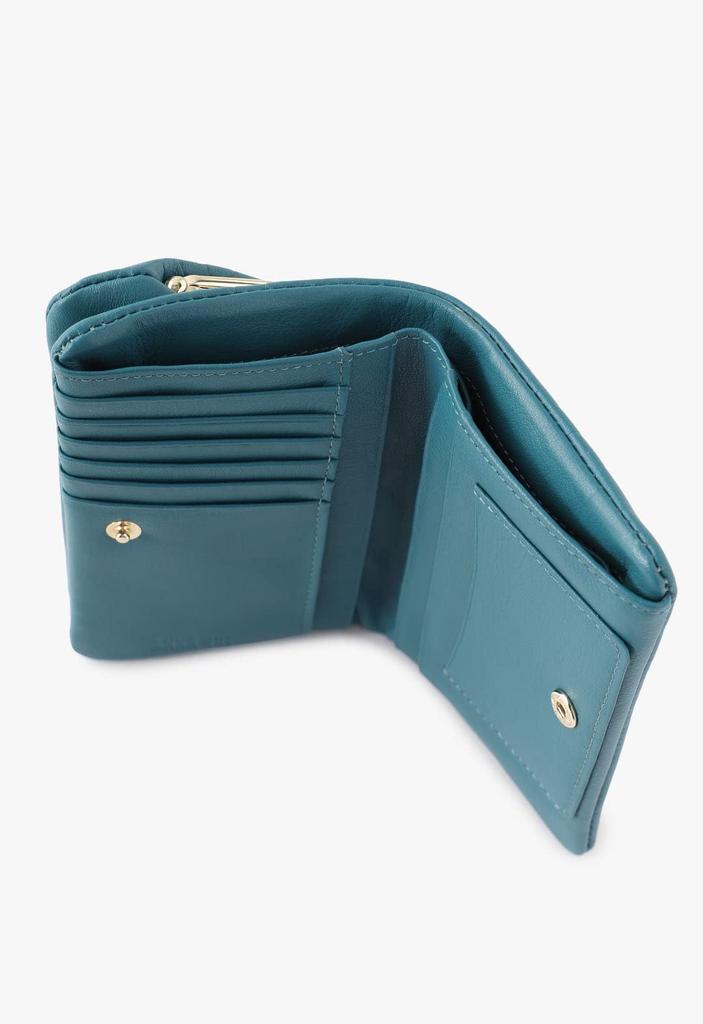 Bifold Wallet Playing Cat Dark Green one size [ANNA SUI] Women's