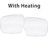 For ISUZU D-MAX DMax - Car Accessories Side Rearview Lenses Mirror Reflective Glass Lens With Heating