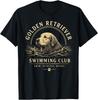 Golden Retriever Swimming Club Swim Retrieve Repeat T-Shirt
