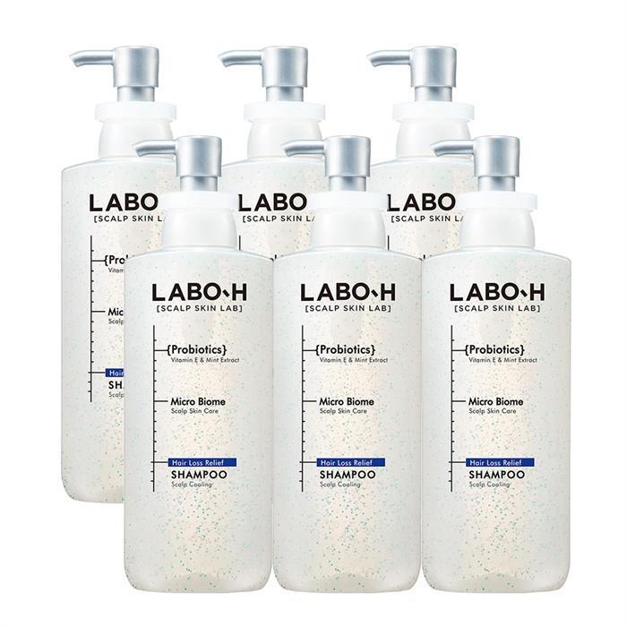 LABO-H Scalp Cooling Shampoo 400ml x 6 (9965536)