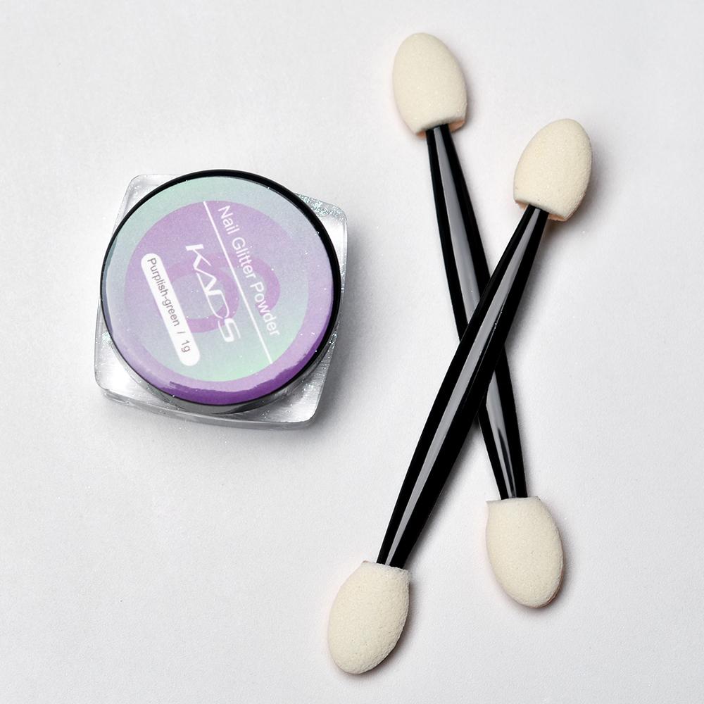 kads 1g/Box Gold Sliver Nail Glitter Powder Mirror Shining Nail Art DIY Chrome Pigment Glitters Chrome Pigment Powder Dust Nails