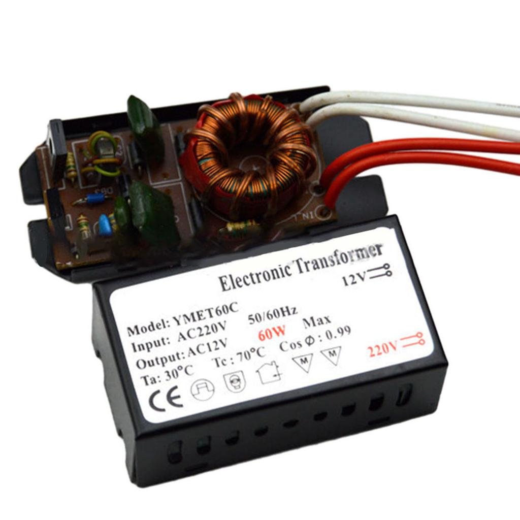 Innovative AC220V To AC12V Electronic Transformer for HalogenXenon Lights Reliable and Practical (116 Characters)