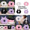 12.6*11.4in Cartoon Plush Yu Gui Dog Meile Di And Ku Luo Mi U-shaped Neck Pillow