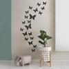 Butterfly Crystal Mirror 3D Wall Sticker for Bedroom or Living Room Decoration