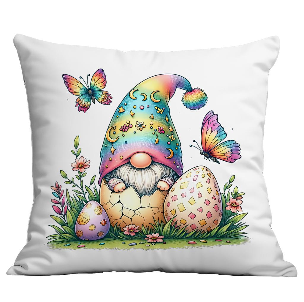 Nowa Poszewka Wielkanocna Królik Jajko Wielkanocne Dom Sofa Poduszka Poszewka Dekoracja