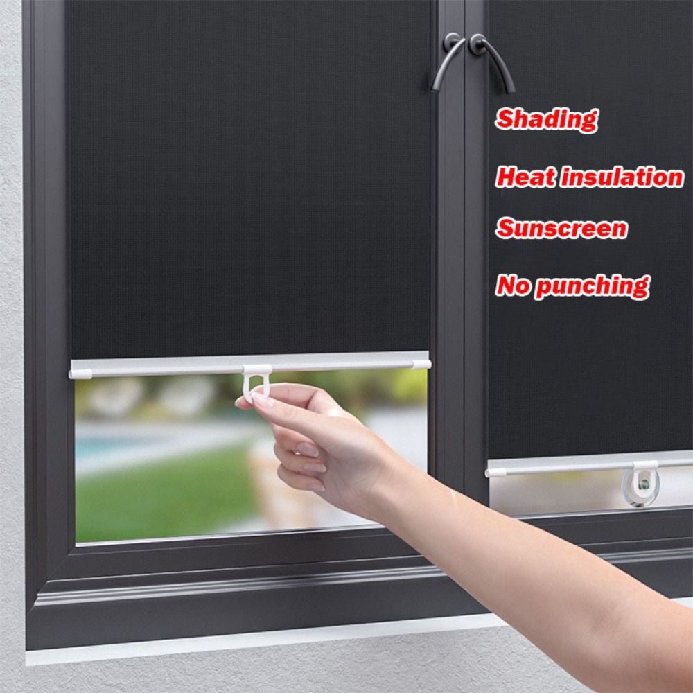 Schwarzer Auto Seitenfenster Sonnenschutz Universeller Sonnenschutz Rollos UV-Schutz Vorhänge Auto LKW