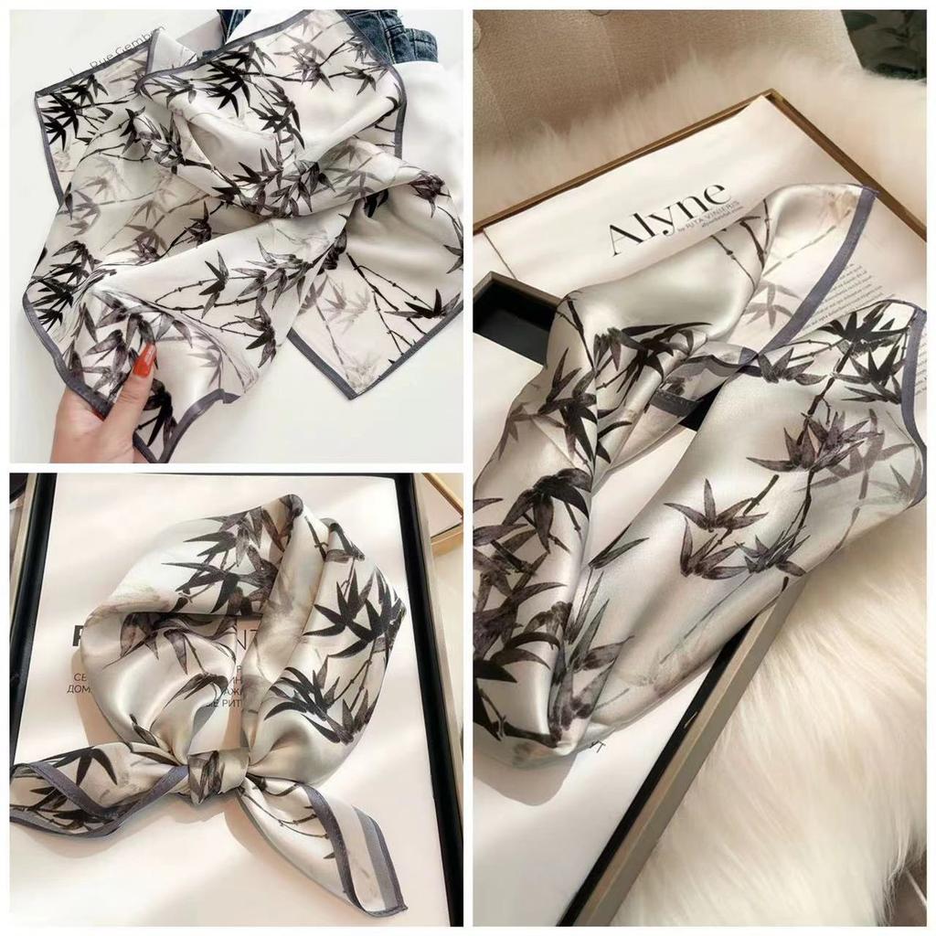 Eleganti Foulard di Seta da Donna Con Centinaia di Camicie, Assistenti di Volo, Decorazione Professionale, Protezione del Collo, Foulard, 70 Foulard Quadrati Piccoli.