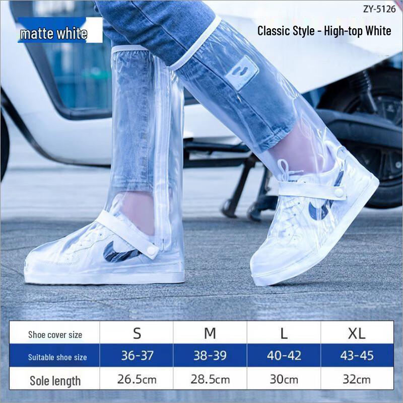 

Unisex Disposable PVC Rain Shoe Covers