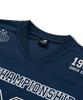DRIX Rugby Oversized Mesh Jersey Half Sleeve_Navy