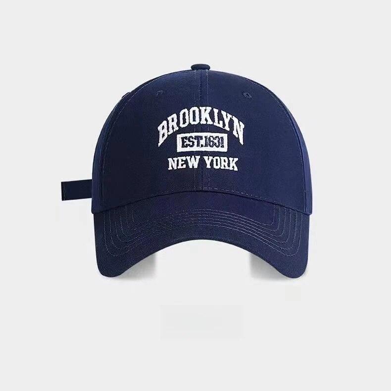 Fashion Men Women BROOKLYN Baseball Cotton Adjustable Snapback Hat Embroidery Women's Cap Hip Hop Outdoor Casual Sun Hats