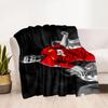Football Player Celebration Blanket Durable Comfort Great for Office Chair Livingroom Office Four Seasons Universal Digital Print