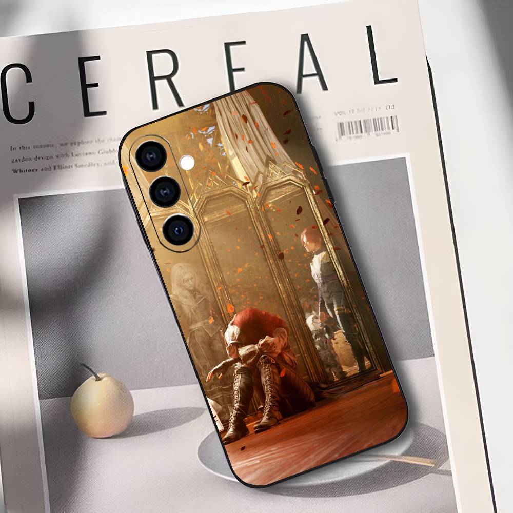 C-Clair Obscur Expedition 33 Phone Case For Samsung Galaxy A73,A72,A71,A70,A53,A52,A51,Others Soft Black Cover