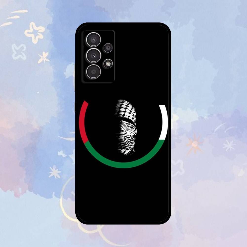 

AAA A-Abu O-Obaida Phone Case For Samsung Galaxy A73,A72,A71,A70,A53,A52,A51,Others Soft Black Cover Samsung a32 4g