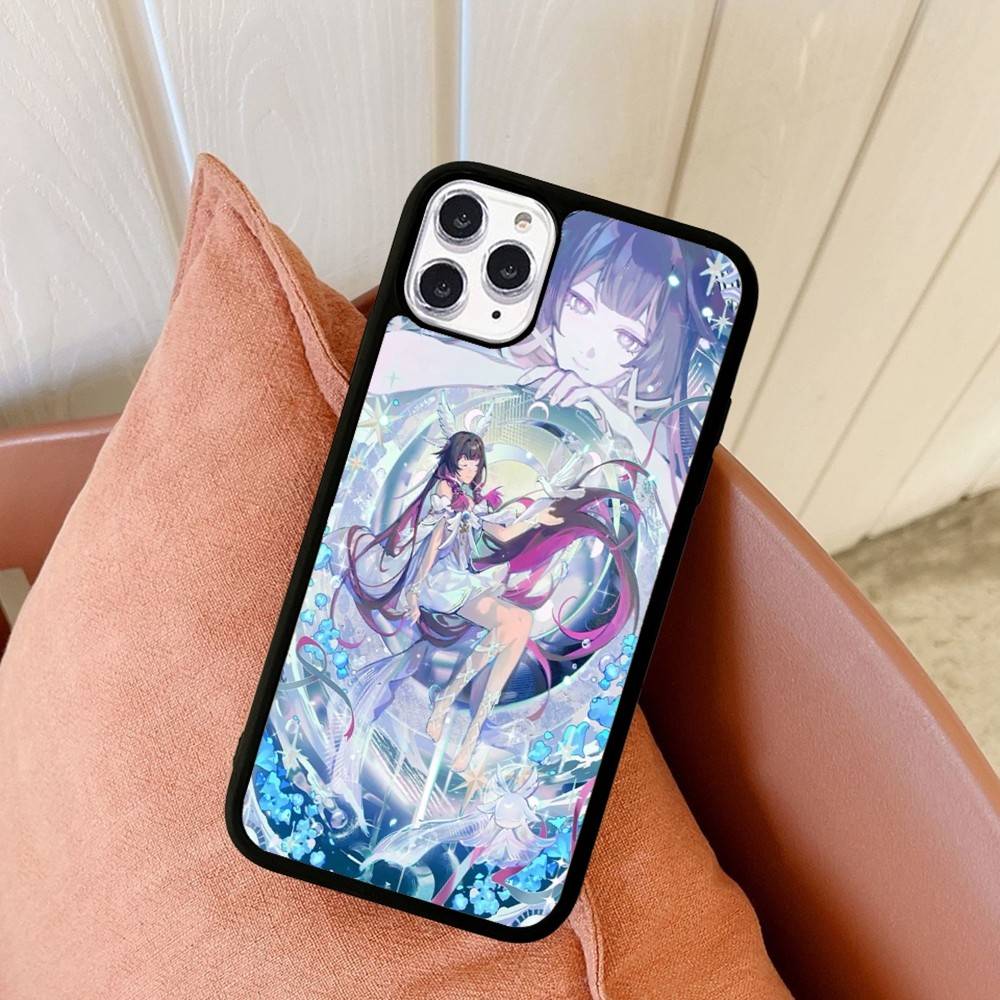 Genshin Impact Columbina For iPhone 11 12 13 14 15 16 17 Pro Max Plus TPU+PC Shockproof Back Phone Cases