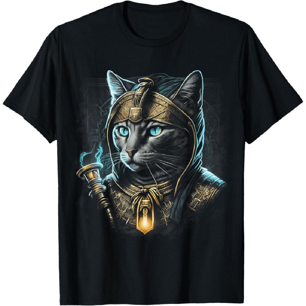 

British Shorthair Cat Lover Pharaoh British Shorthair Cat T-Shirt for Men Women Kids S
