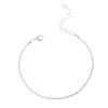 High-End Starry Sky Layered Anklet for Women: Cool, Sparkling Foot Jewelry