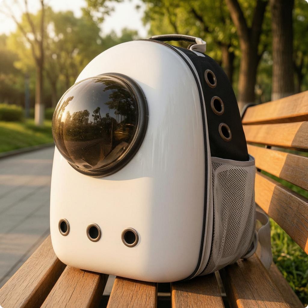 Cat Carrier Backpack Ventilated Hard-Shell Pet Backpack Capsule Pet Carrier Transparent Breathable