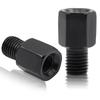 Ygmylandbb Motorcycle Mirror Adapter Conversion Black/Black Set of 2 (Reverse