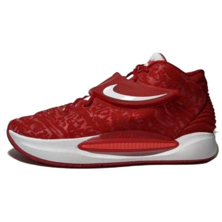 Nike KD 14 TB University Red Unisex Sneakers White DM5040-603