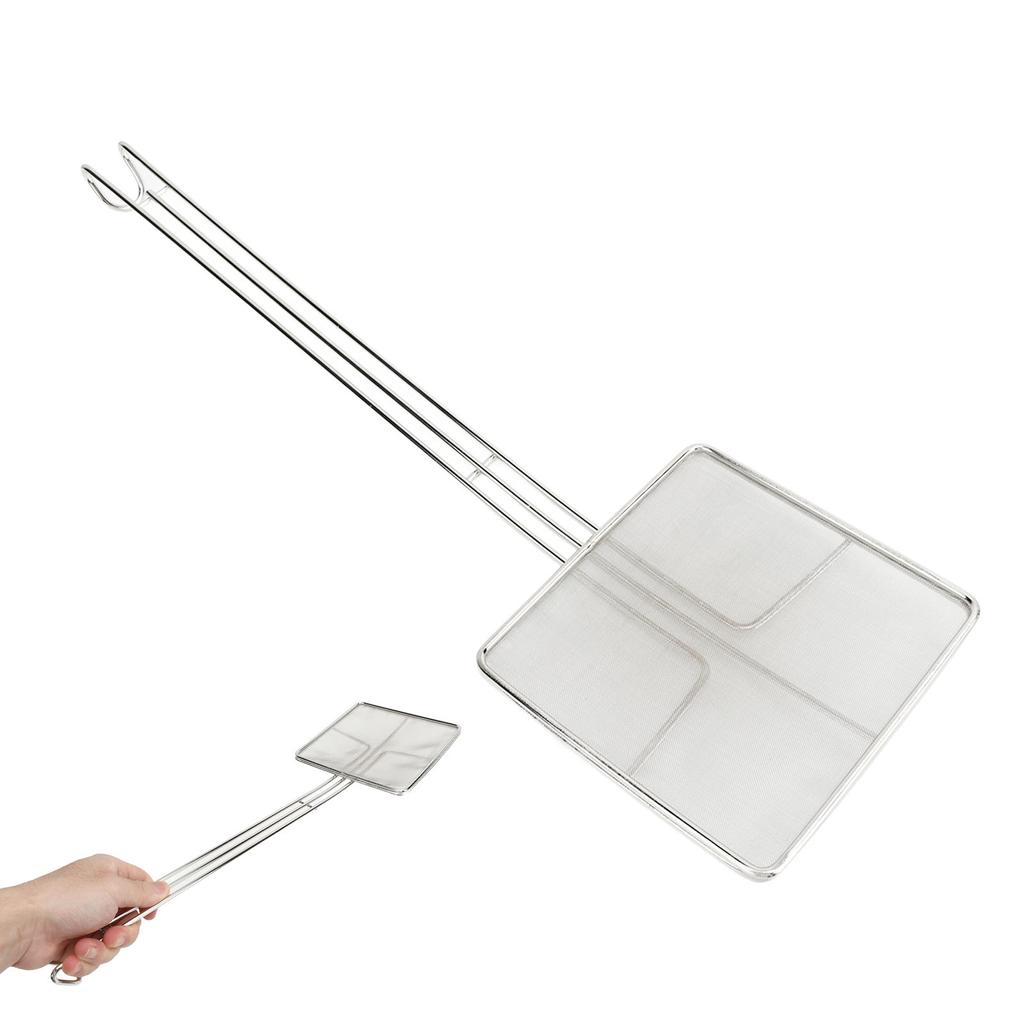 Stainless Steel   Strainer Skimmer Ladle for Cooking Frying Kitchen Gadgets Mesh Strainer Pasta Strainer Spoon