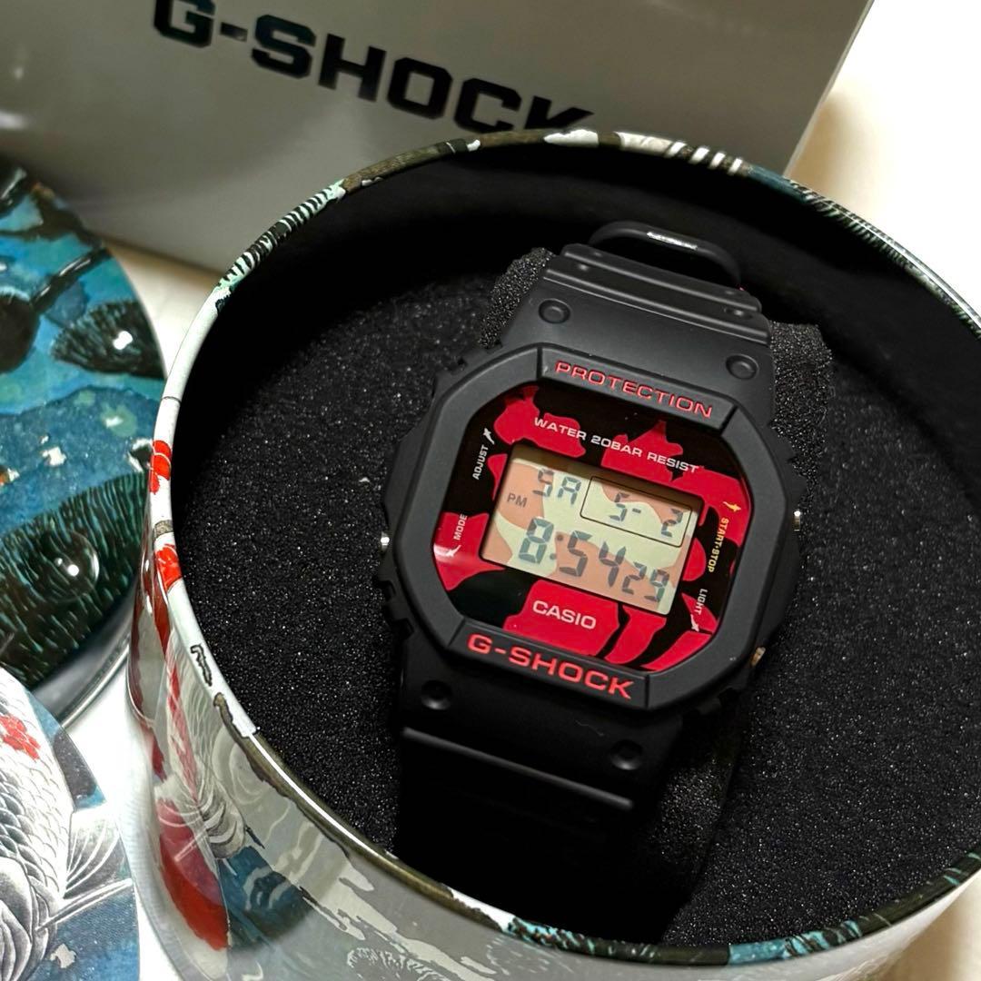 G-SHOCK DW-5600JK-1JR Nishikigoi Limited Edition Full Set
