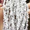 3-5mm Natural Crystal Agate Crushed Stone Beads, Irregular DIY Jewelry Accessories, Loose with Hole