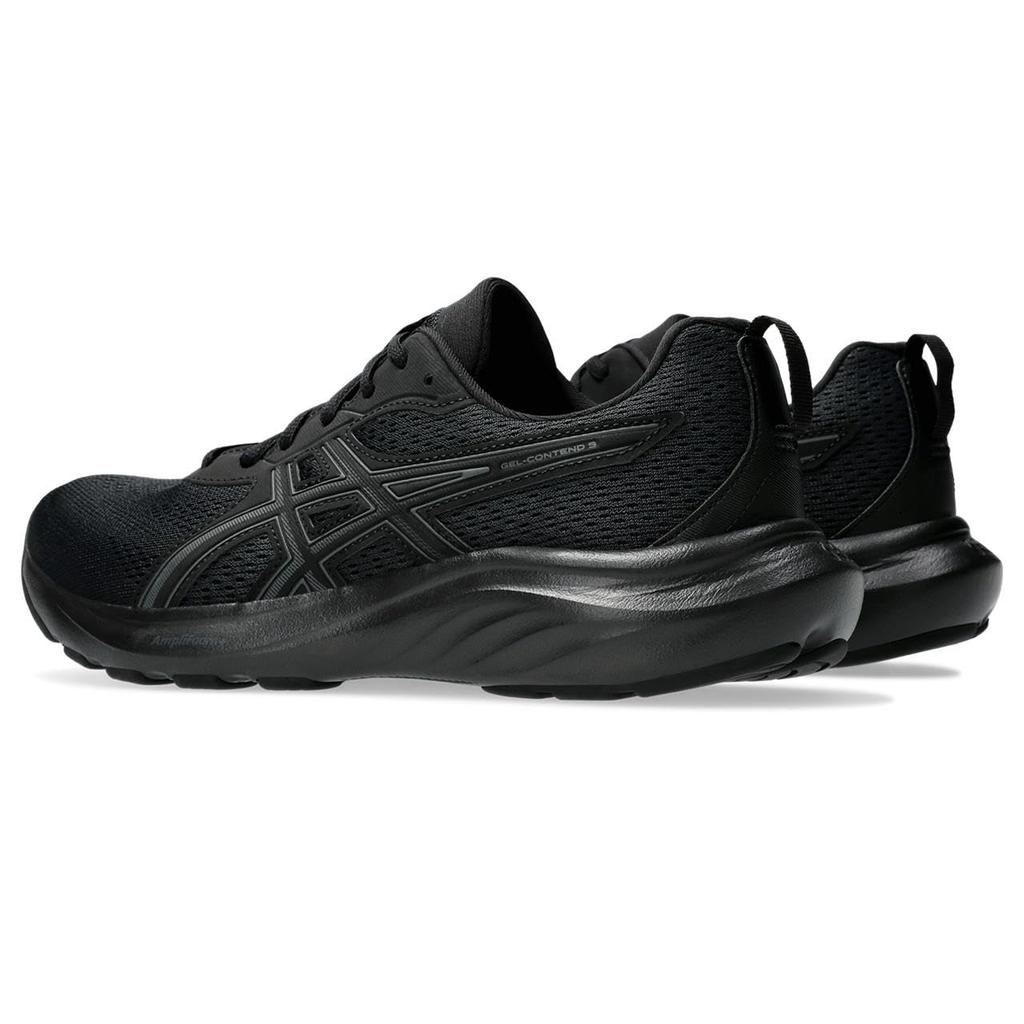 ASICS 9 Running Shoes 1011B882 003 Size cm 4E GEL-CONTEND Men's (Black/Graphite Gray) 27.0