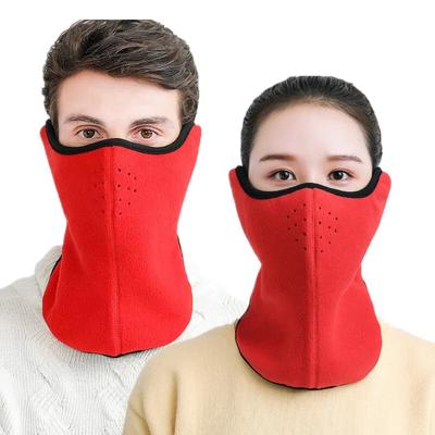 Fleece-Gesichtsmaske, Halswärmer, Winter, winddicht, warme Maske, Fahrrad-Gesichtsmaske, Damen und Herren, Sportschal, Ski, Wandern, Reitmaske, Gamasche