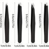 [Stainless Steel Eyebrow Tweezers] Eyebrow Tweezers, Makeup Beauty Tool Stainless Steel Eyebrow Tweezers Face Hair Removal Clips