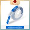 Phomemo 9mm x 3m Nastro Etichette Colorato Goffrato Impermeabile Resistente all'Olio e ai Graffi Pressa
