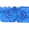 Yosoo 5in Rubber Pattern Paint Roller DIY Beautiful Patterns Art Texture Roller for Wall Ceiling Furniture Washable Reusable Blue (ZZ0077 Flower)